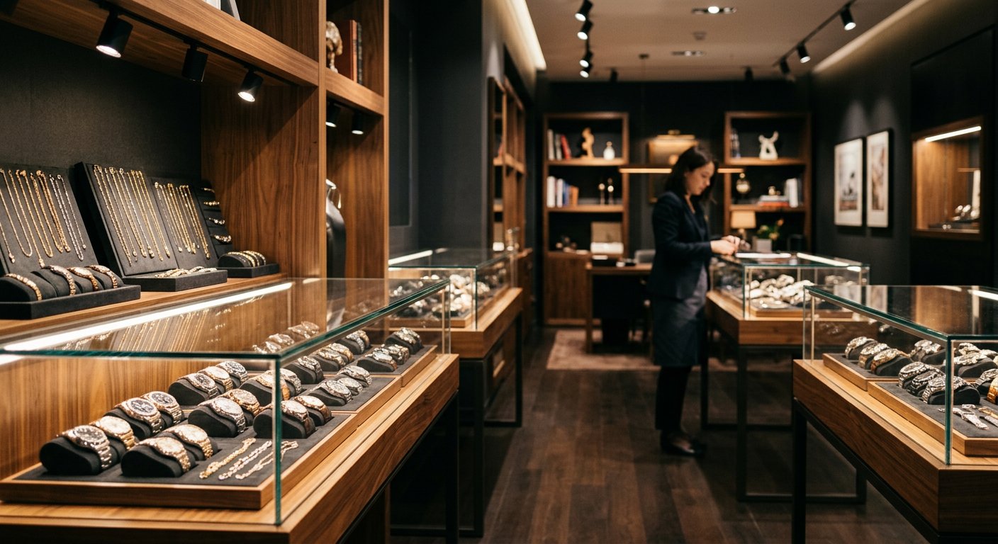 Inside the Sika Jewelry showroom